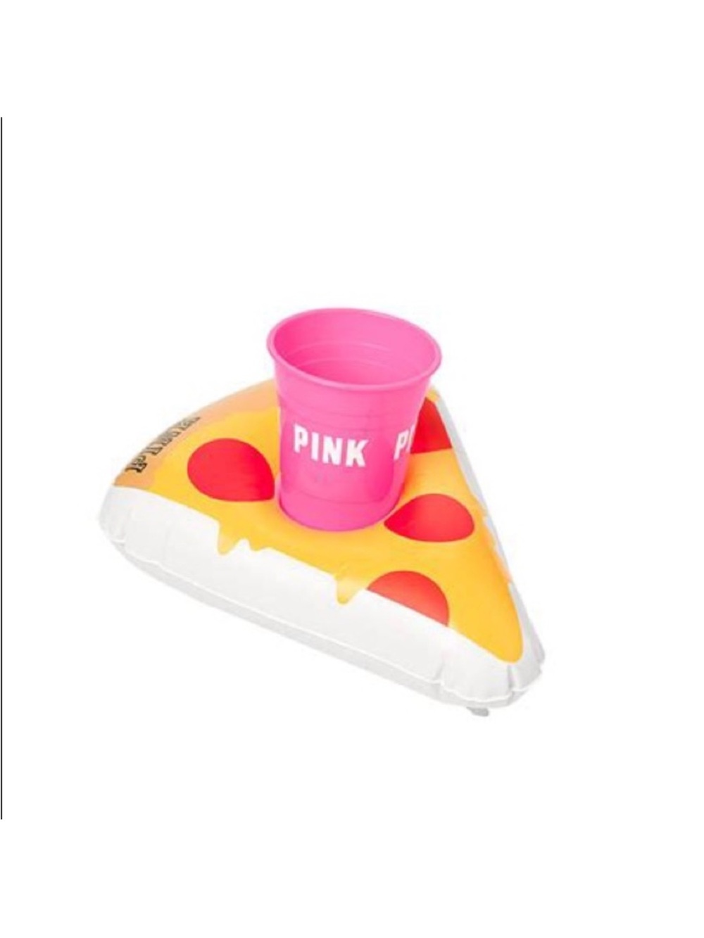 PINK inflatable drink holder and cup